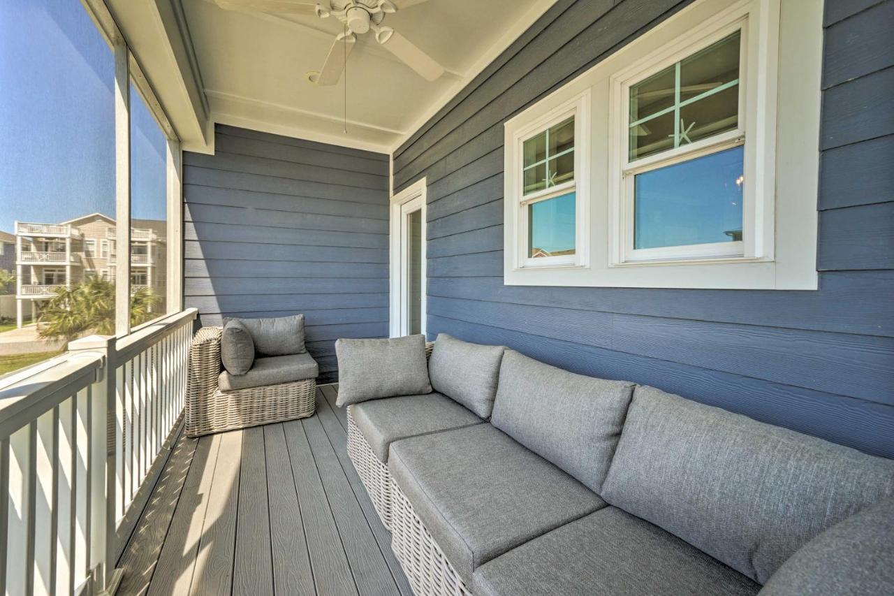 Bright Coastal Abode With Porch And Beach Access! Каролина Бийч Екстериор снимка